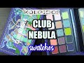 Kaleidos CLUB NEBULA Eyeshadow Palette // Real SWATCHES & Review