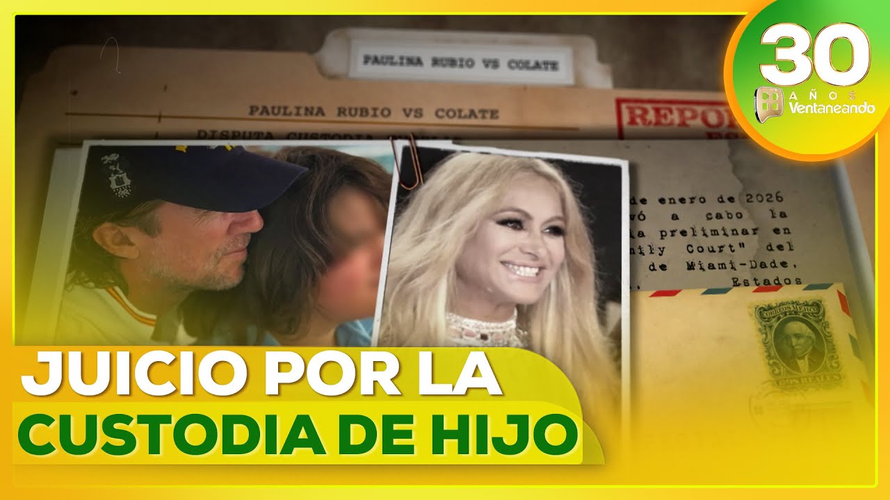 ¡Esto fue lo que sucedió en la audiencia de Paulina Rubio y Colate por la custodia! 😱 | Ventaneando