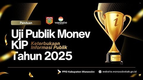 LIVE | Uji Publik Monitoring dan Evaluasi Keterbukaan Informasi Publik 2025