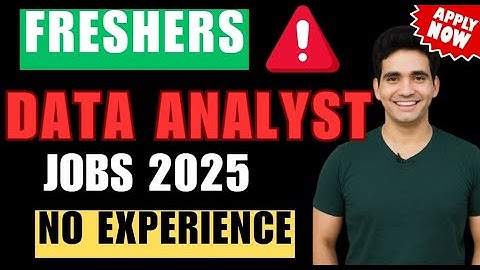 Data Analyst Fresher Jobs 2025 | Data Analyst Fresher Salary 2025 