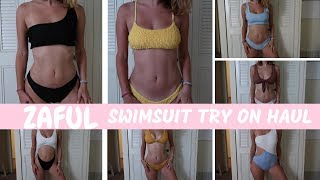 ZAFUL SWIMSUIT TRY ON HAUL | Amber Eve