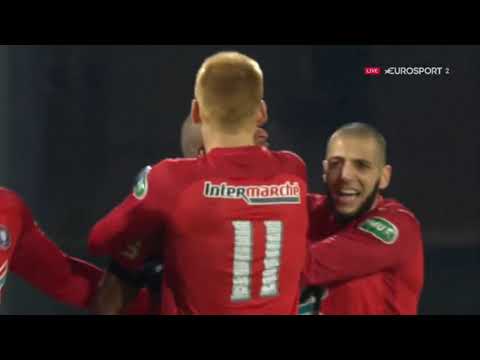 FC Rouen vs Metz 3-0 coup de France all goals highlights 06/01/2020