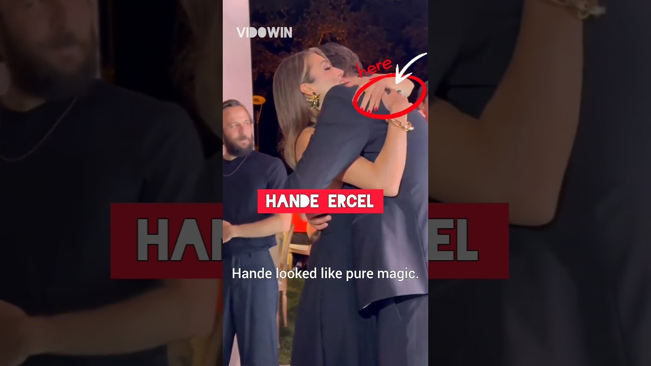 Hande Ercel Glows at Her Friend’s Wedding – Elegance Overload