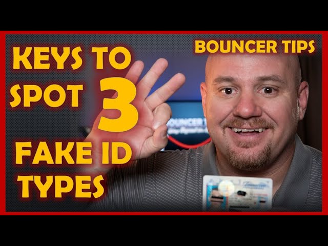 How to Spot the 3 Fake ID Types!  Bouncer Tips 2019 class=