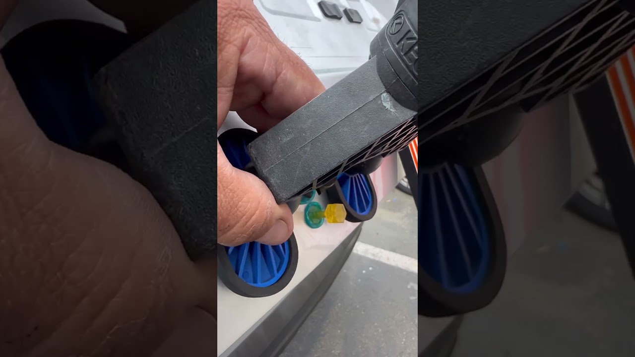 Kia rear hatch saved with paintless dent repair