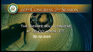 Сенат США обсуждает пакет помощи Украине и Израилю. Часть 1. Репортаж с переводом. 12 февраля 2024