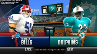 Madden NFL | 10  Bills Vs. Dolphins | 5 on 5