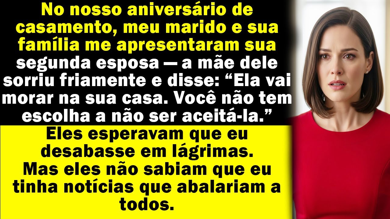 Meu marido apresentou a segunda esposa no nosso aniversário — e eu o destruí com uma única revelação