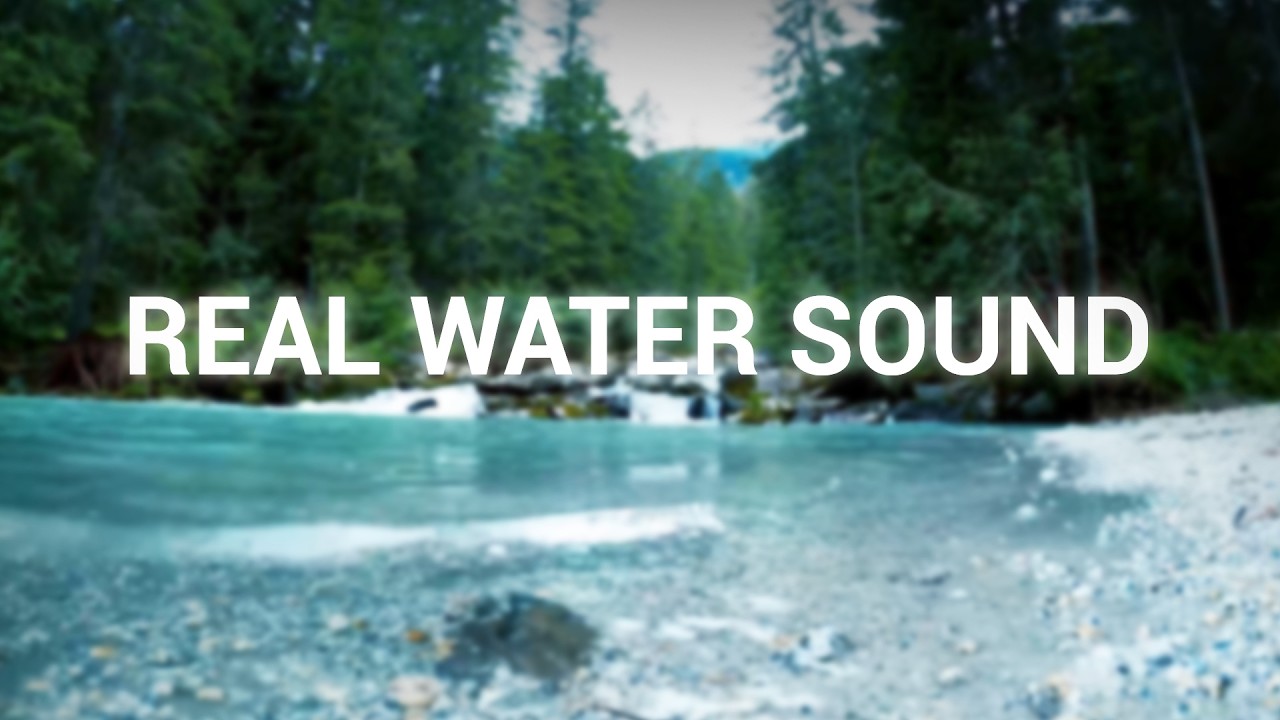 5 Hours of Crystal Clear River Sounds  Relaxing Nature Ambience for Focus & Study (HD)