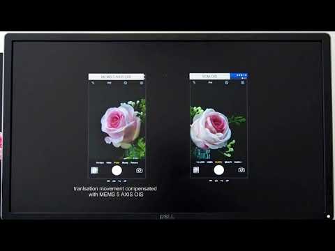 MEMS 5-AXIS OIS  vs.  VCM OIS - video from MEMS Drive