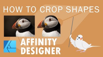 CROP SHAPES IN AFFINITY DESIGNER  |  CUT OUT SHAPES