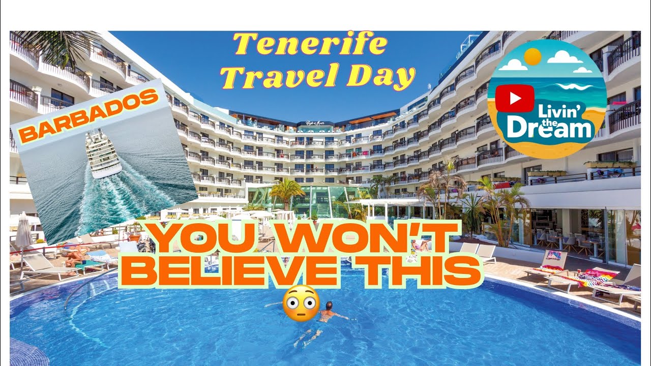 Travel day to Barbados and Tenerife 🤣