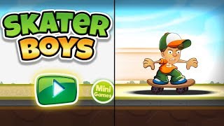 Skater Boys | Skateboard Games for Kids (Android Gameplay) | Cute Little Games screenshot 4