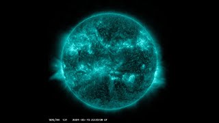 Geomagnetic storm watch canceled... Unnumbered sunspot w/ 3.4 X class flare