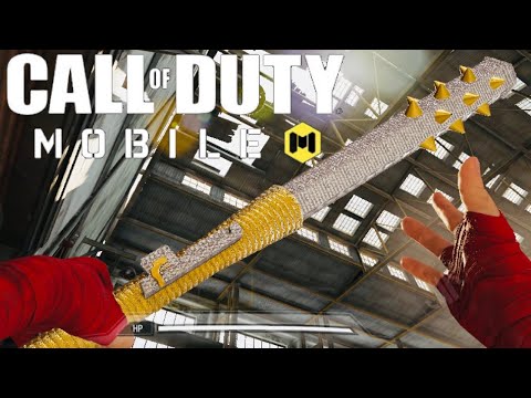 【CoDモバイル】ビジュアル最高のバットさんと投げ斧によるランクマ　ナイファーキル集