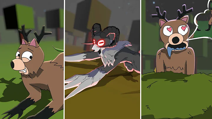 Roblox 99 Nights in the Forest Animation (COMPILATION)🤣☠️ Slap Ram vs Deer Deer vs Dino kid