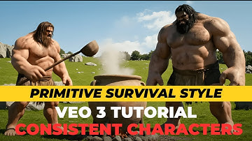 How to Make Consistent-Character Long Videos with Veo 3 (Primitive Survival Style)
