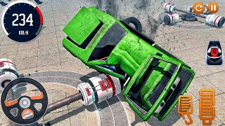Car Crash Beam Racing Simulator - Real Extreme Derby Car Driving 3D - Android GamePlay #4 screenshot 4