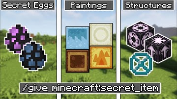 28 Items You Can ONLY Get with Commands in Minecraft (1.21+)