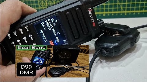 D99 Dual Band DMR Analogue  Radio