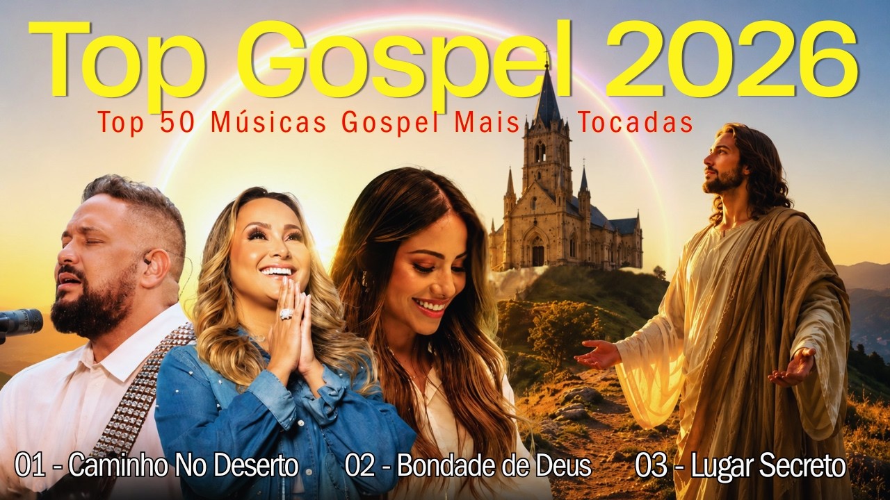 Louvores de Adoração 2026 | HINOS GOSPEL 2026,Músicas Gospel Mais Tocadas,As Melhores Músicas Gospel