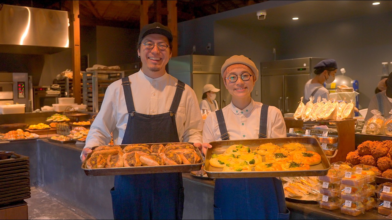 【古民家】行列ができるおしゃれな古民家パン屋さんに密着！粉と米