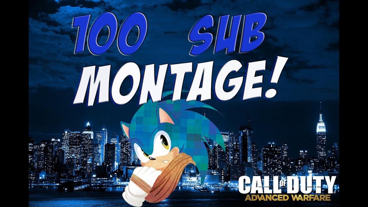 100 Sub Montage! + ASM1 Beast Mode! (CoD Advanced Warfare Gameplay)