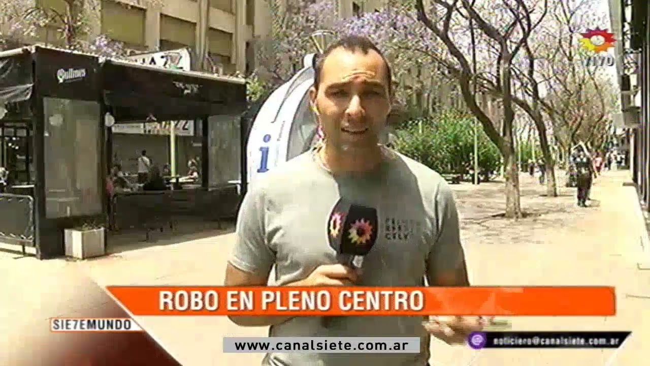 Robo en pleno centro