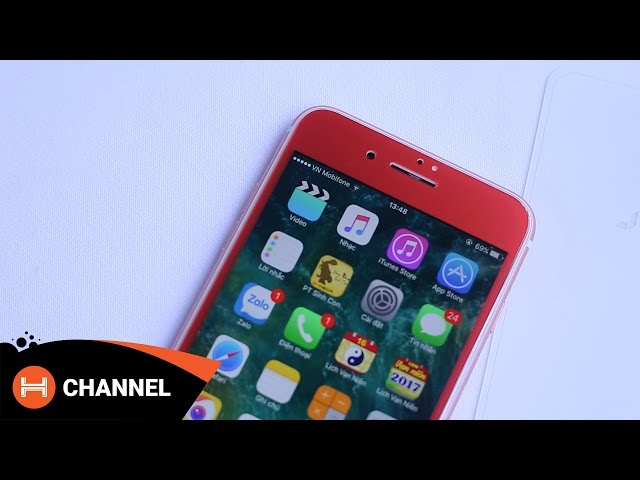 Dán cường lực JCPAL iPhone Red. Chống trầy xước hiệu quả và đẹp | H Channel