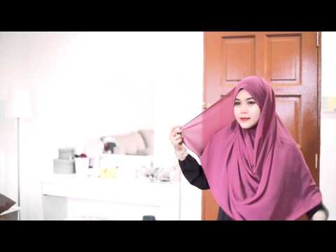 Cara Pakai Shawl Labuh TerBARU  Doovi