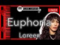 Euphoria (LOWER -3) - Loreen - Piano Karaoke Instrumental