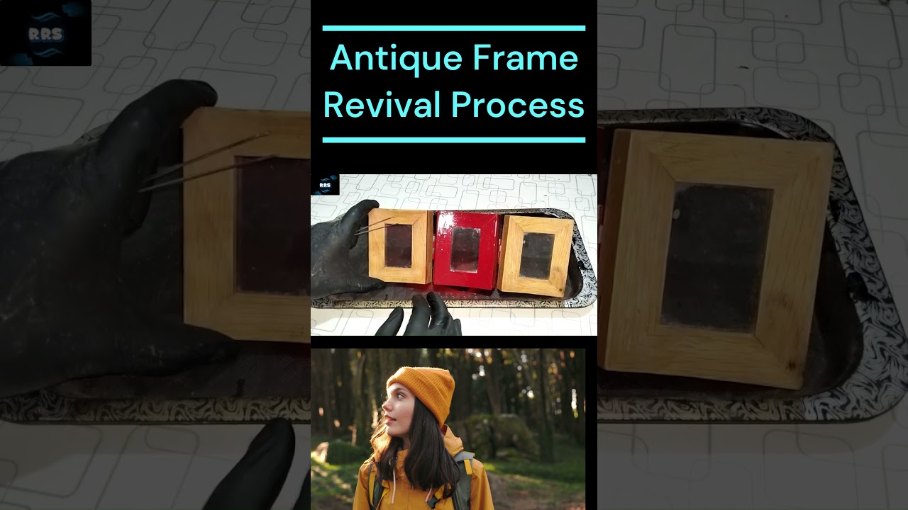 DIY Tutorial: Reviving Old Wooden Photo Frames | Restoration Relics #stamina #vlogs #enjoyment