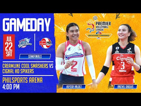 CREAMLINE vs CIGNAL HD SPIKERS | 2023 PVL INVITATIONAL CONFERENCE | JULY 22, 2023 | 4:00 PM - CREAMLINE vs CIGNAL HD SPIKERS | 2023 PVL INVITATIONAL CONFERENCE | JULY 22, 2023 | 4:00 PM