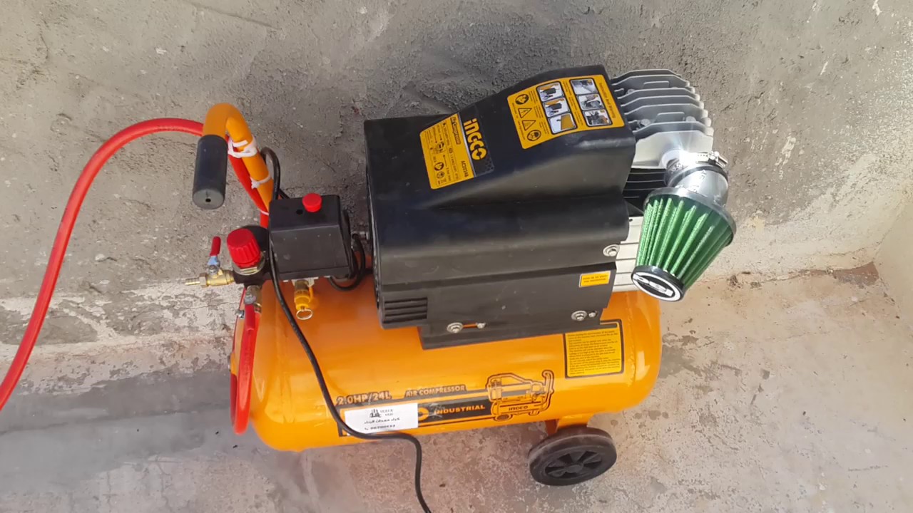 Painting Spray Gun Ingco Compressor كيفية إستعمال مسدس الطلاء و الهواء المضغوط Youtube