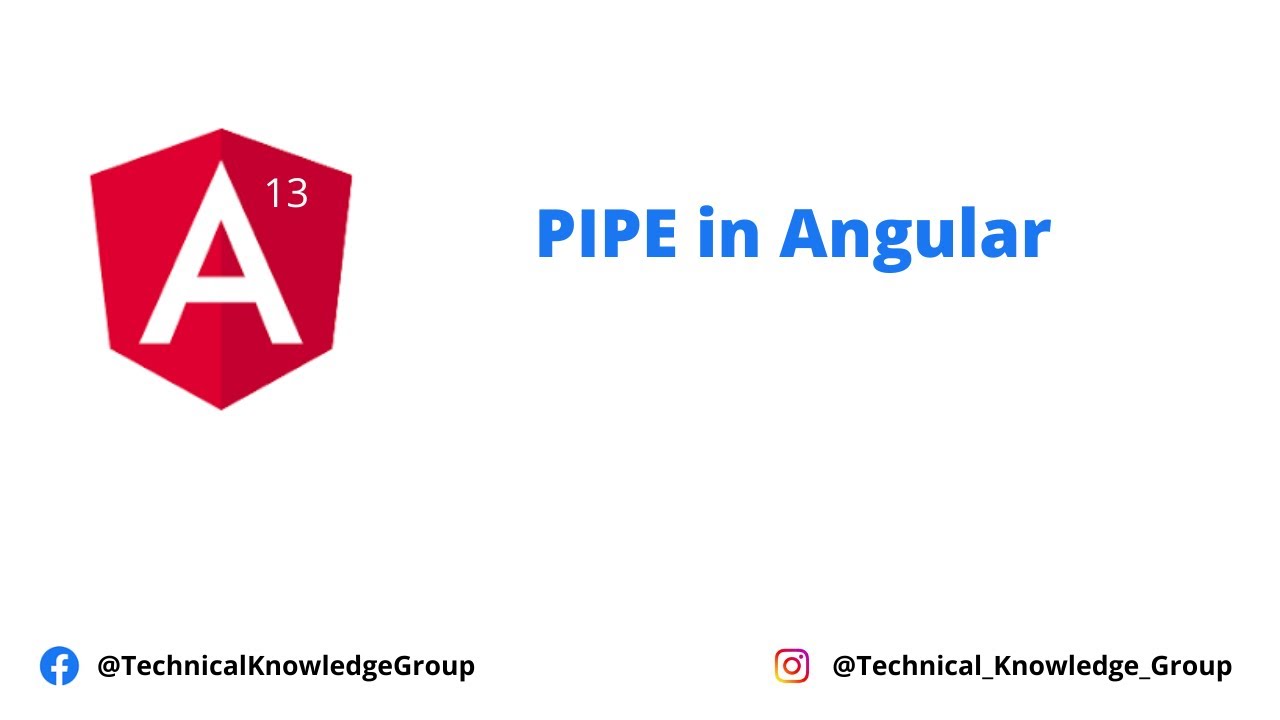 Angular 13 - PIPE in Angular 13 - YouTube