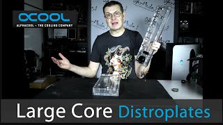 Alphacool Large Core Distroplates Flat Reservoirs