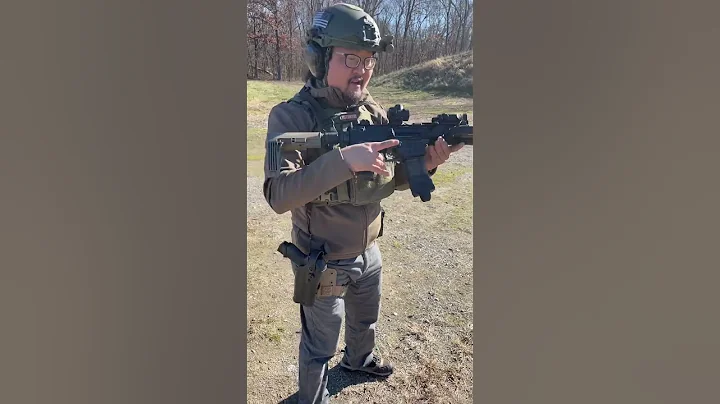 Griffin Armament Explorr Blast Shield range test