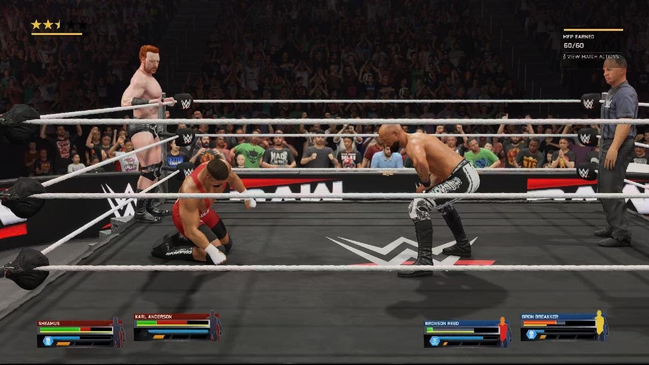 WWE 2K25 KARL ANDERSON SIGNATURE & FINISHER