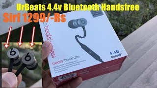 UrBeats 4.4V Bluetooth Handsfree KnockOff Chiness Review By M-Tech Urdu/Hindi