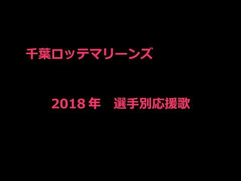 千葉ロッテマリーンズ 2018 選手別応援歌