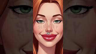 She made her own lip filler at home. #BeautyHorror #DIYFail 🚪