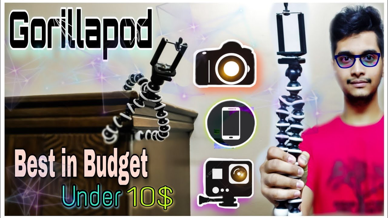 Joby Gorilla Tripod? | Gorillapod For Mobile & DSLR | Flexible Tripod