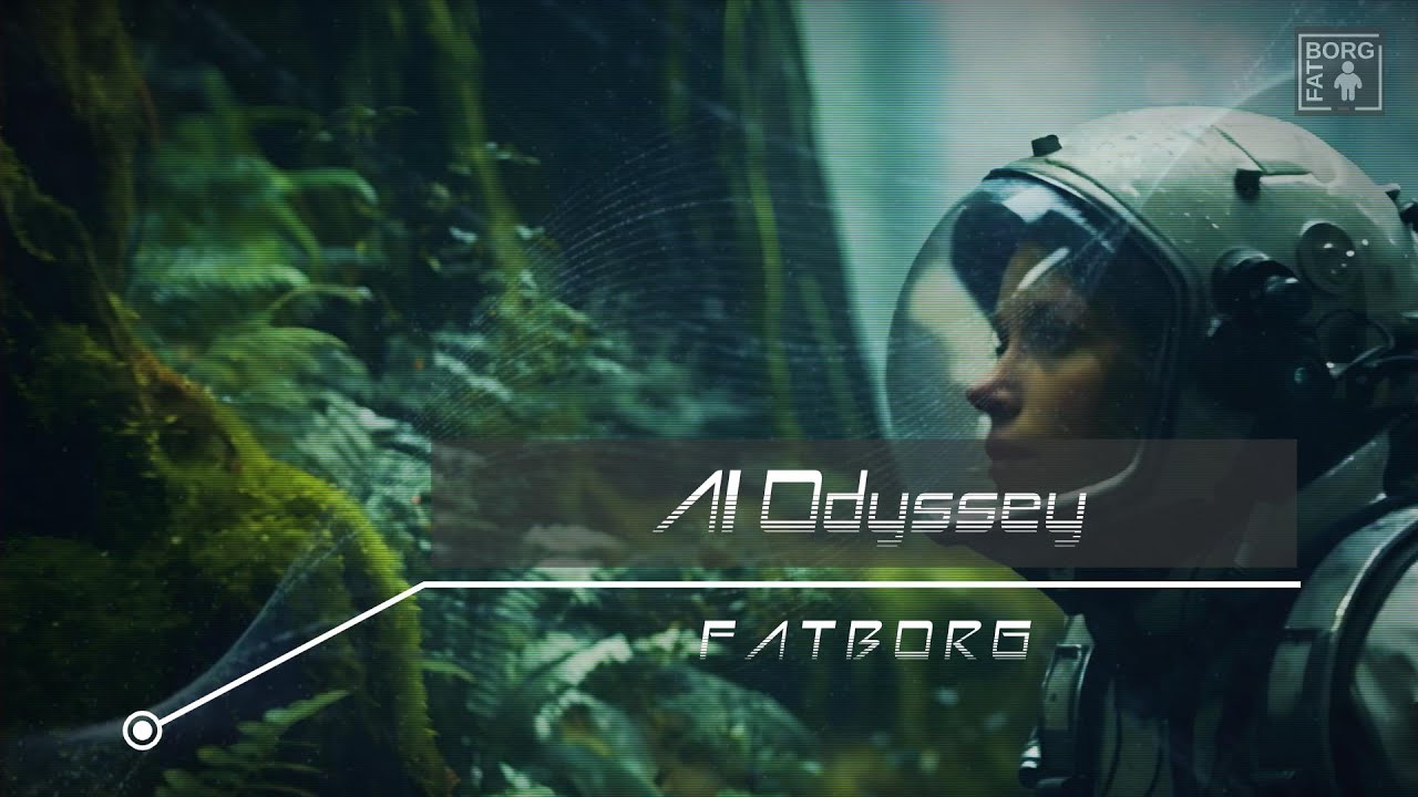 "AI Odyssey" -video clip generated using artificial intelligence, but music by a human-me! :-)
