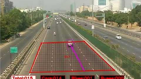 Vehicle Classification in multilane  Video Analytic by SPARSH