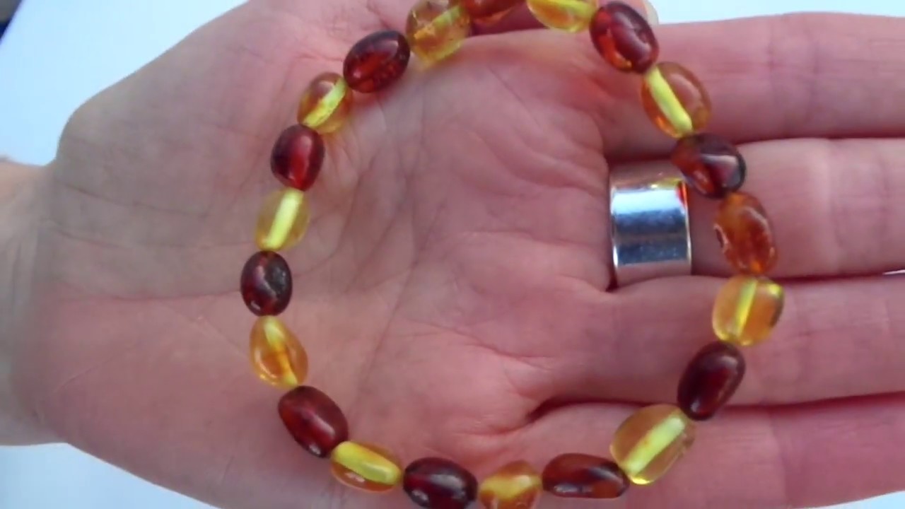 BALTIC AMBER Bracelet for Adults, 100% NATURAL Amber, High Quality Baltic Amber, Real Amber Beads, C