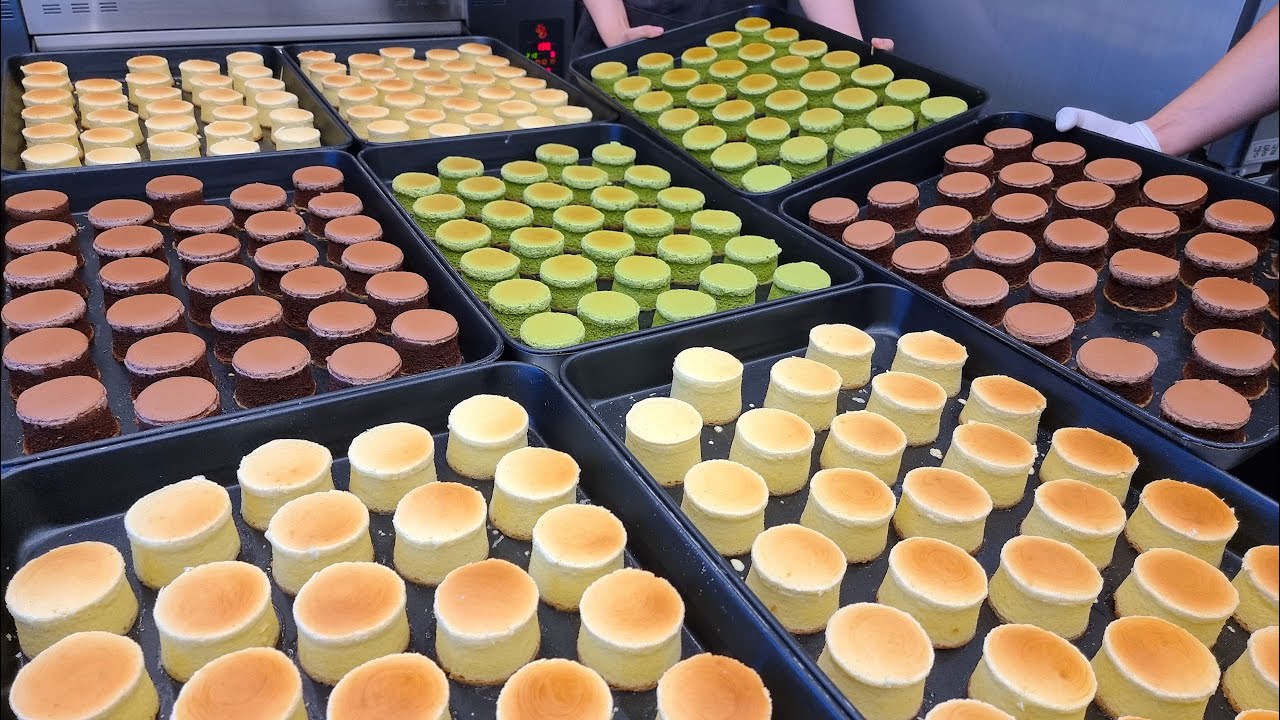 How to make Dessert developed by combining soufflé and cheesecake - Korean food