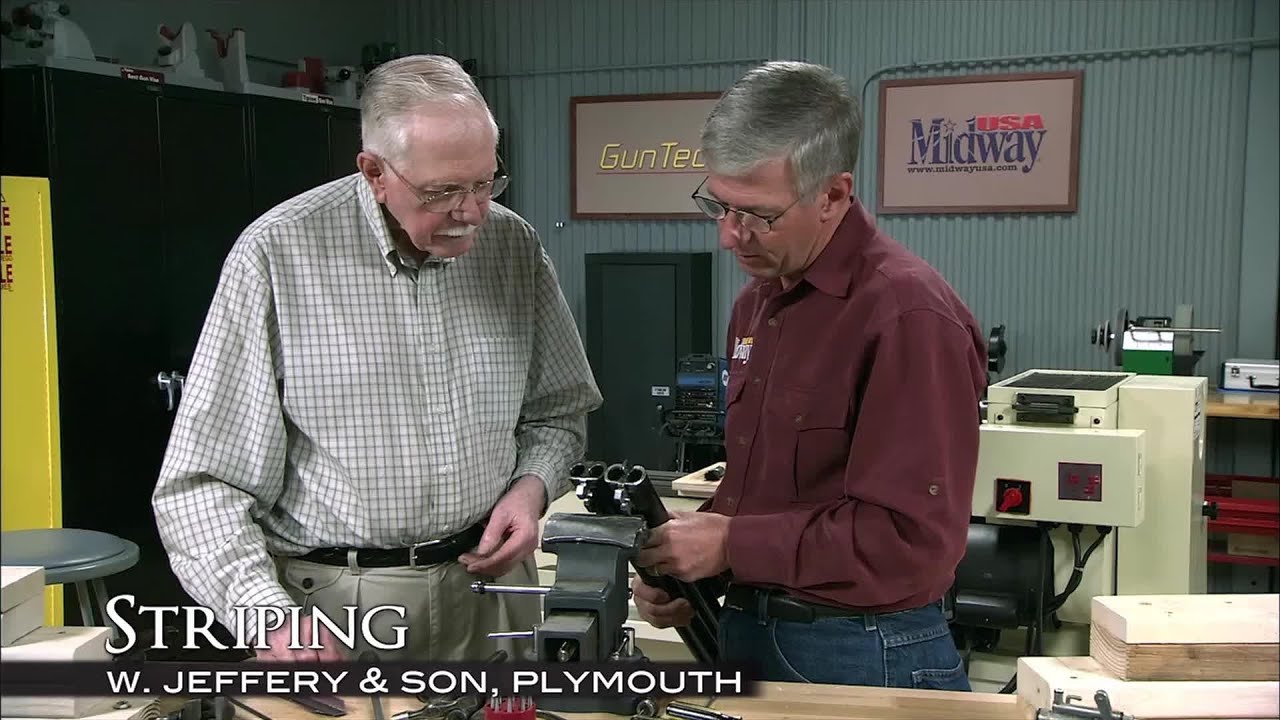 How to Stripe the Breech Face | British Side-by-Side Shotguns | MidwayUSA