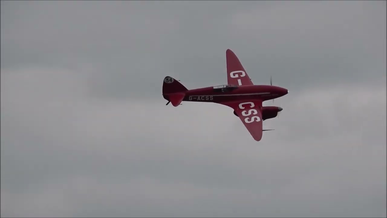 de Havilland DH.88 Comet at Old Warden 2022