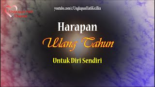 Harapan Ulang Tahun Untuk Diri Sendiri| Kata Kata Doa Ultah 2021