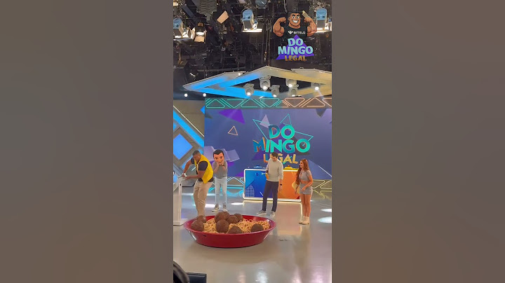 NOSSO SUPER GIGANTE BITELO NATURAL MARCOU PRESENÇA NO DOMINGO LEGAL DO SBT PELA EQUIPE AMARELA